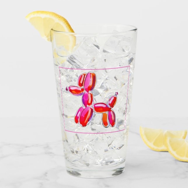 Balloon Dog Glass (Front Ice)