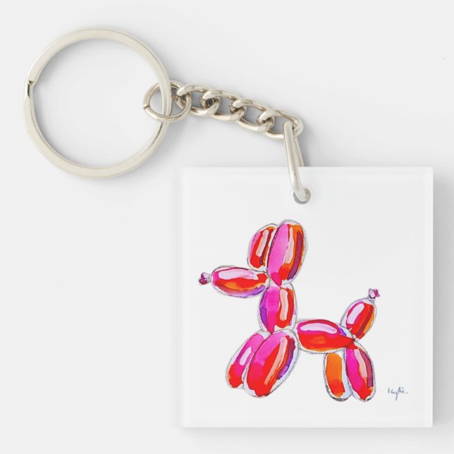 Balloon Dog Keychain (Front)