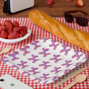 Balloon Dog Party Fun Paper Plates