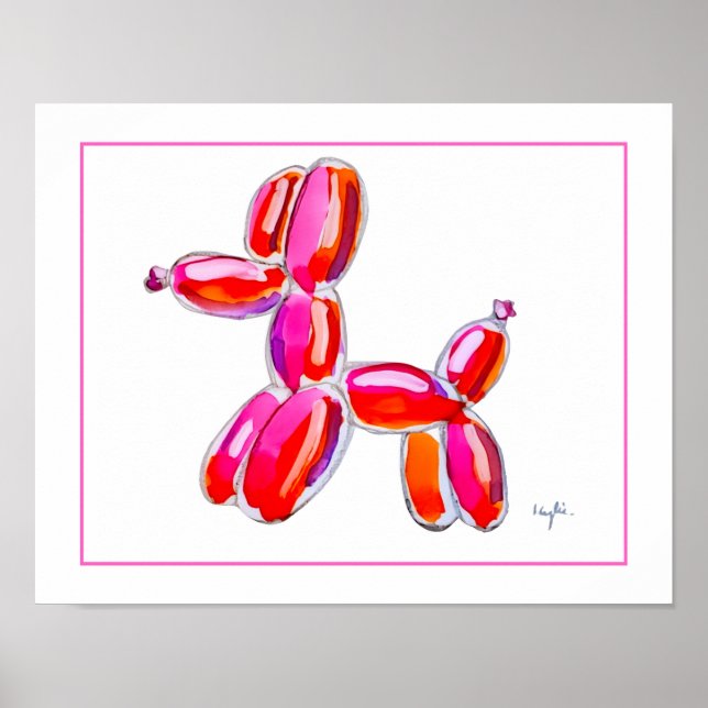Balloon Dog Poster (Front)