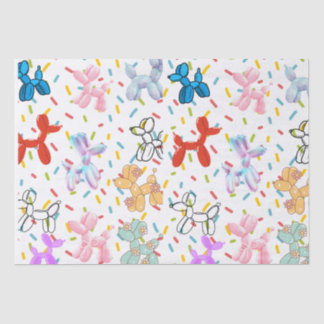 Balloon Dog tissue paper