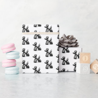 Balloon Dog Wrapping Paper