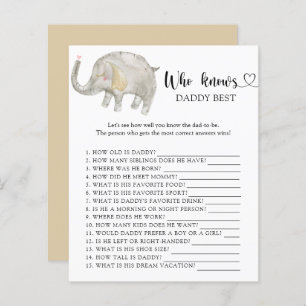 Balloon Elephant - Who knows DADDY best game