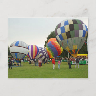 Balloon fiesta postcard