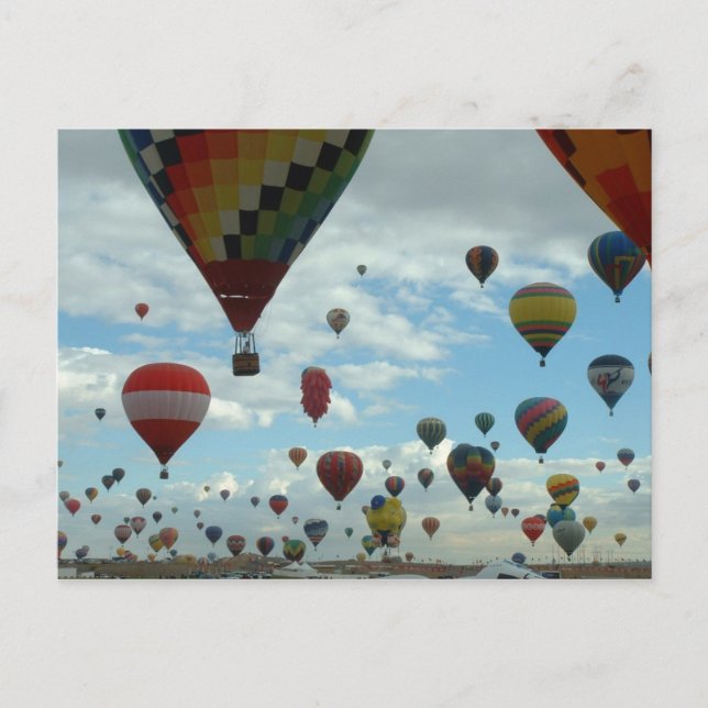 Balloon fiesta postcard (Front)