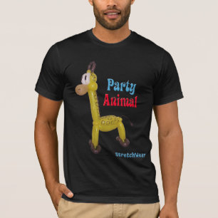 Balloon Giraffe - Party Animal T-Shirt