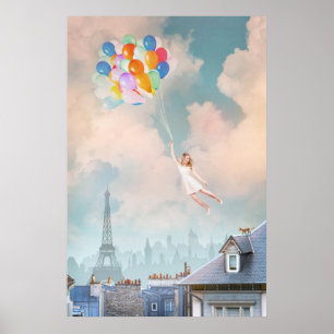 Balloon Girl Poster