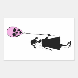 Balloon Girl Sticker