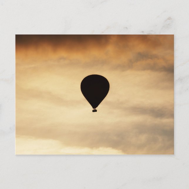 Balloon In Sky Postcard (Front)