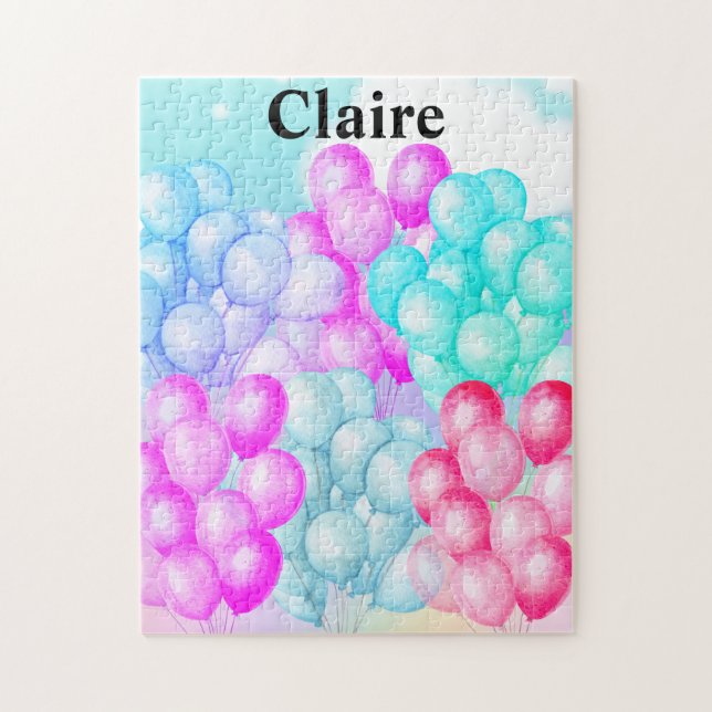 Balloon  jigsaw puzzle (Vertical)