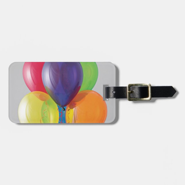Balloon Luggage Tag (Front Horizontal)