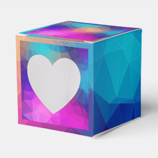 Balloon milticolor favor box