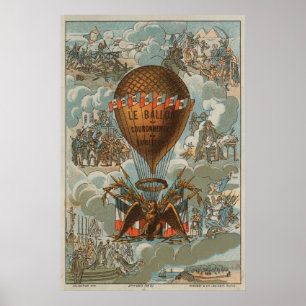 Balloon of the Coronation of Napoleon Poster