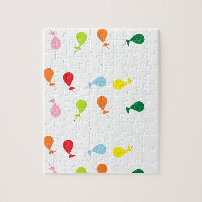 Balloon party jigsaw puzzle (Vertical)