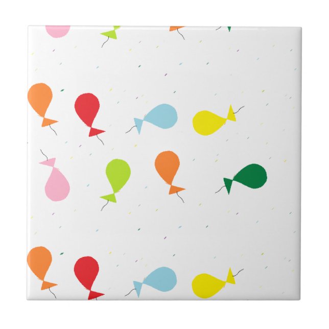 Balloon party tile (Front)