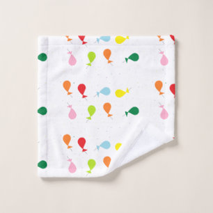 Balloon party wash cloth