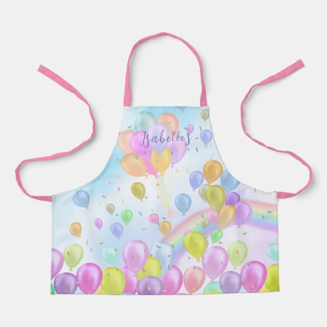 Balloon Pastel Apron (Front)