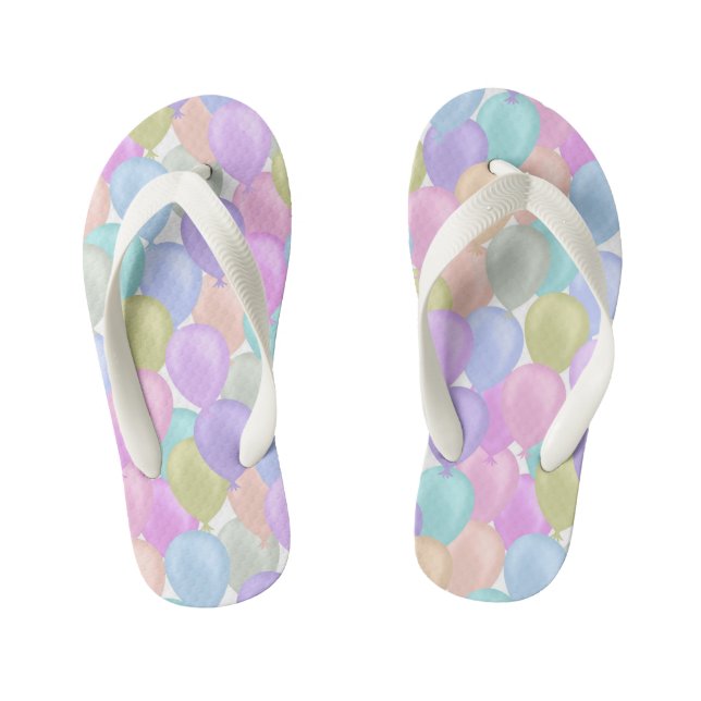 Balloon Pastel Kid's Flip Flops (Footbed)
