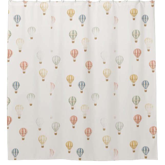 Balloon Pattern in Soft Pastel Tones (Front)