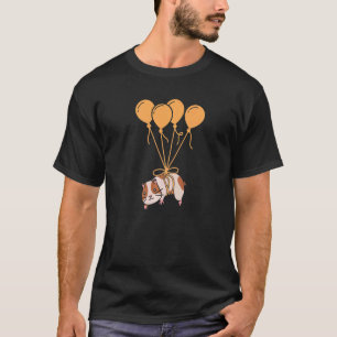 Balloon Pig Graphic Guinea Pig Owner Pet Cavy Anim T-Shirt