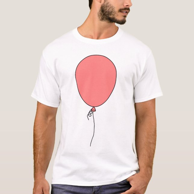 Balloon (Pink) T-Shirt (Front)
