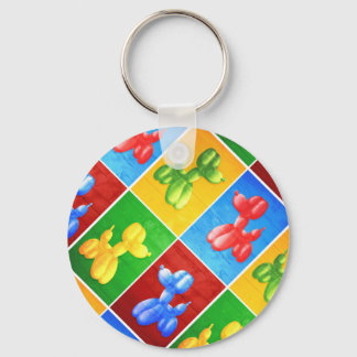Balloon Poodle Keychain