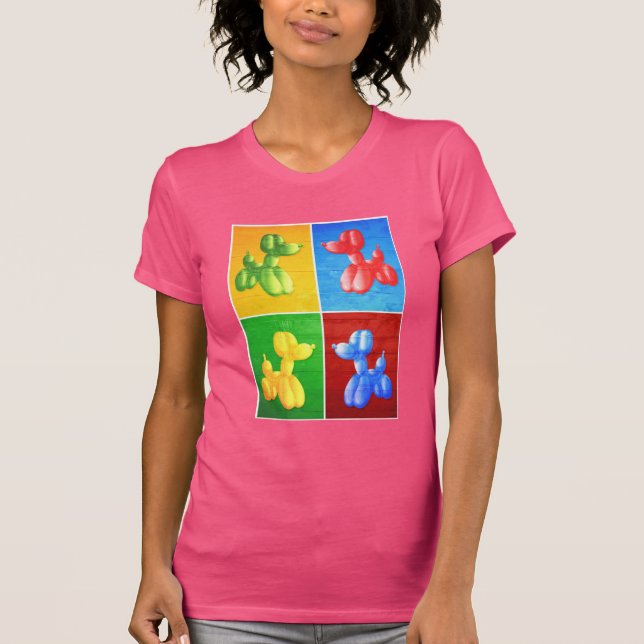 Balloon Poodle T-Shirt (Front)