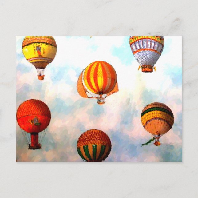Balloon Race Postcard (Front)