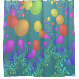 Balloon Release Shower Curtain