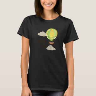 Balloon Ride Motivitional Quote Hot Air Balloon Ai T-Shirt