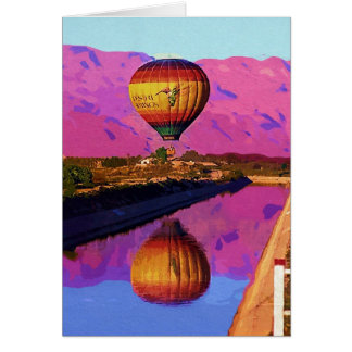 Balloon, Sunset, Palm Springs, California