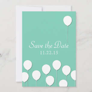 Balloon Theme Save the Date