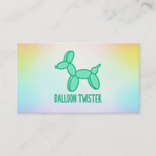 Balloon Twister Customizable Business Card