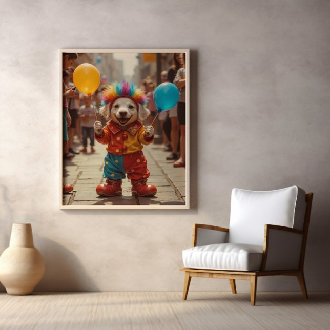 Balloon Twisting Boop: Joy on Paws Poster (Creator Uploaded)