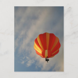 Balloon! XLTA, Orange Postcard