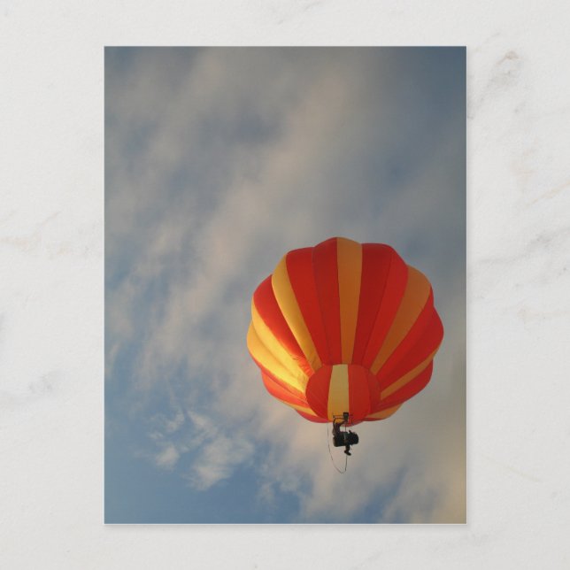 Balloon!  XLTA, Orange Postcard (Front)