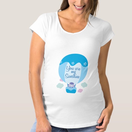 Balloon You Are My Sunshine Maternity T-Shirt