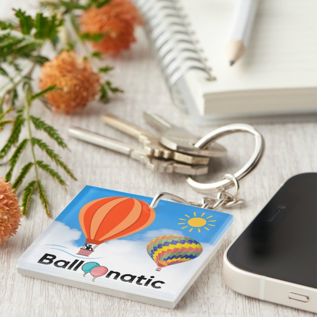 Balloonatic - The Balloonist Keychain (Front Right)