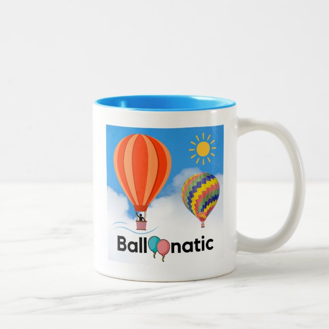 Balloonatic - The Balloonist Two-Tone Coffee Mug (Right)