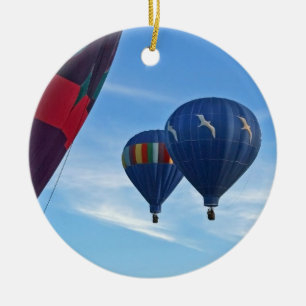 Ballooning Ceramic Ornament