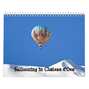 Ballooning in Château d'Oex Calendar