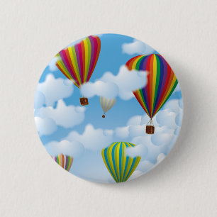 Balloons 2 Inch Round Button