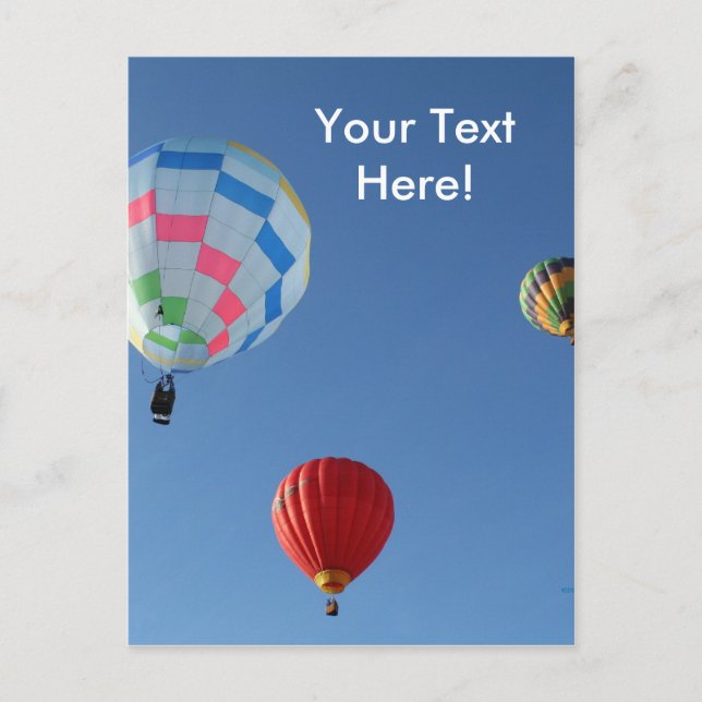 Balloons 3 postcard (Front)