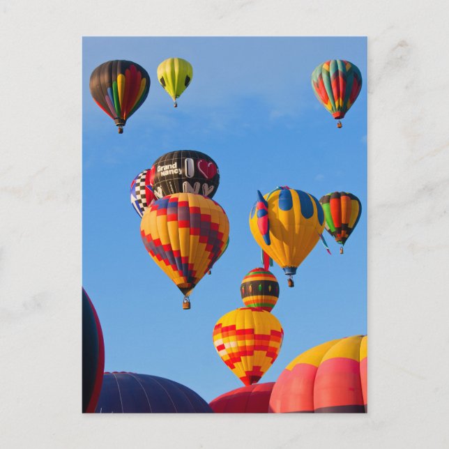 Balloons 6788 Ascending Postcard (Front)