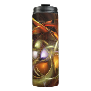 Balloons and Ribbons  Abstract Thermal Tumbler