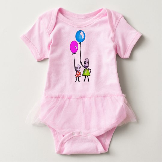Balloons Baby Bodysuit