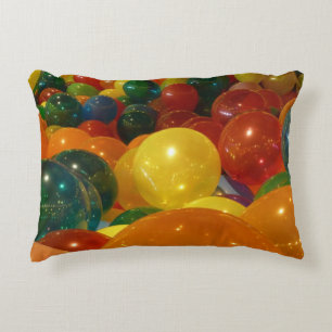 Balloons Colourful Party Design Decorative Pillow