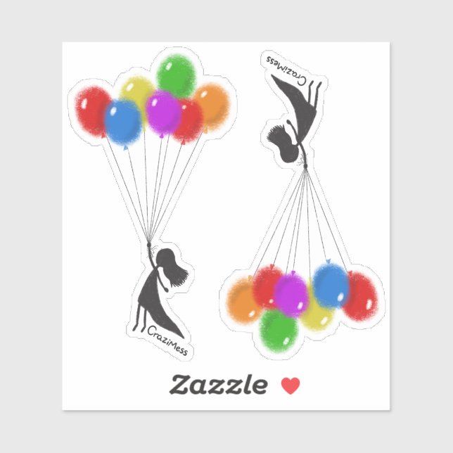 Balloons Girl (Sheet)