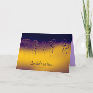 Balloons ~ Greeting Card