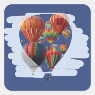Balloons In A Balloon Stickers